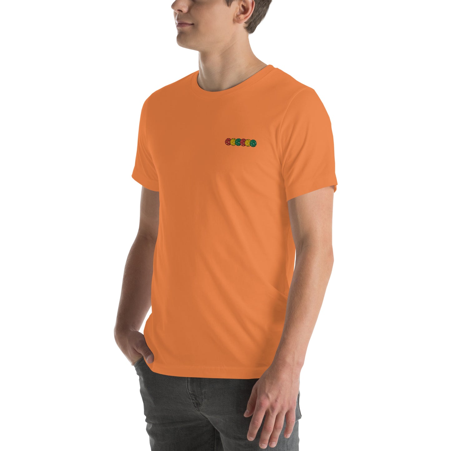 3 Color 6 Wiffle Tee