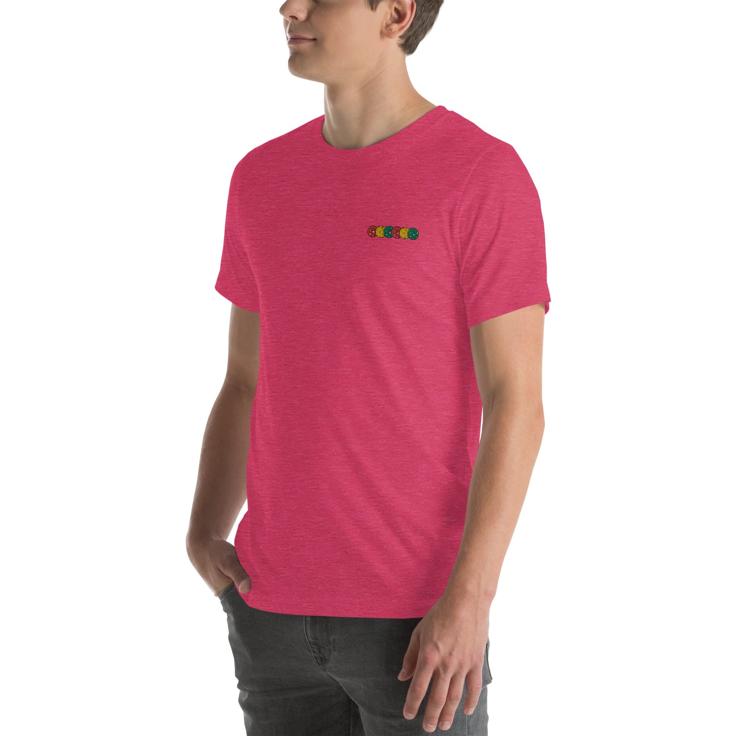 3 Color 6 Wiffle Tee