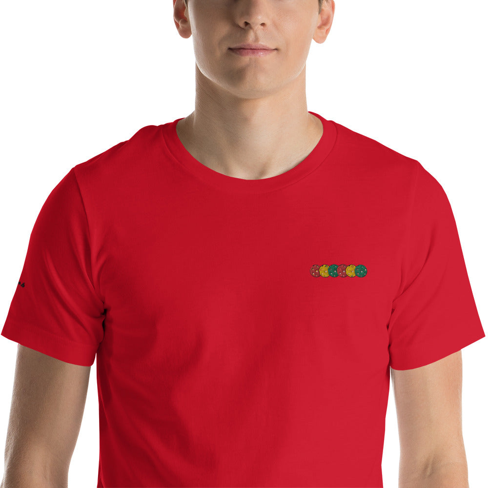 3 Color 6 Wiffle Tee